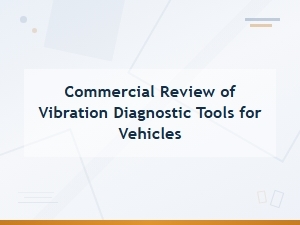 Best Vibration Diagnostic Tools for Vehicle Engine Mount Diagnosis: Commercial Review